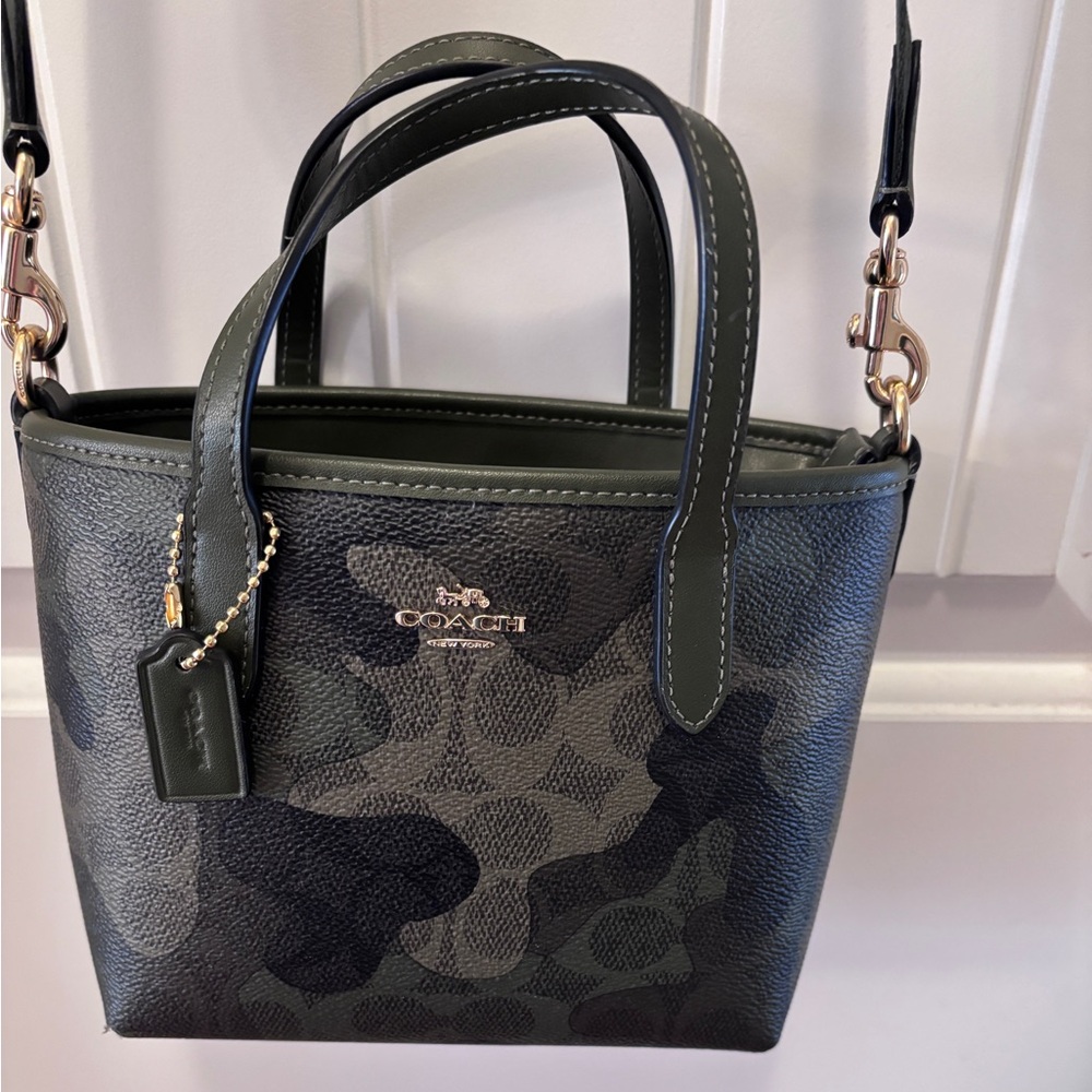 City Mini Tote Bag In Signature Camo Print
Sold out online